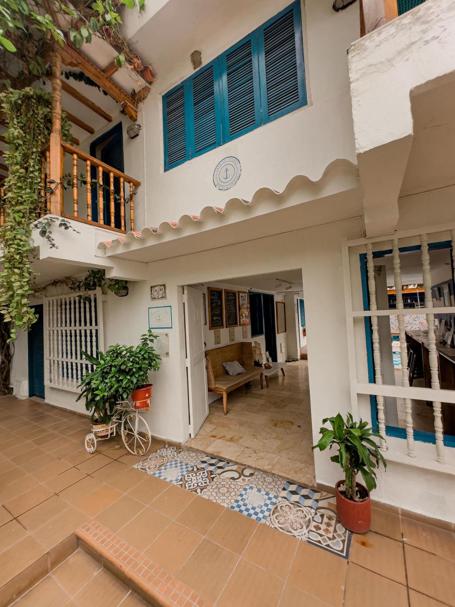 Casa Del Puerto Hostel & Suites Cartagena Kültér fotó