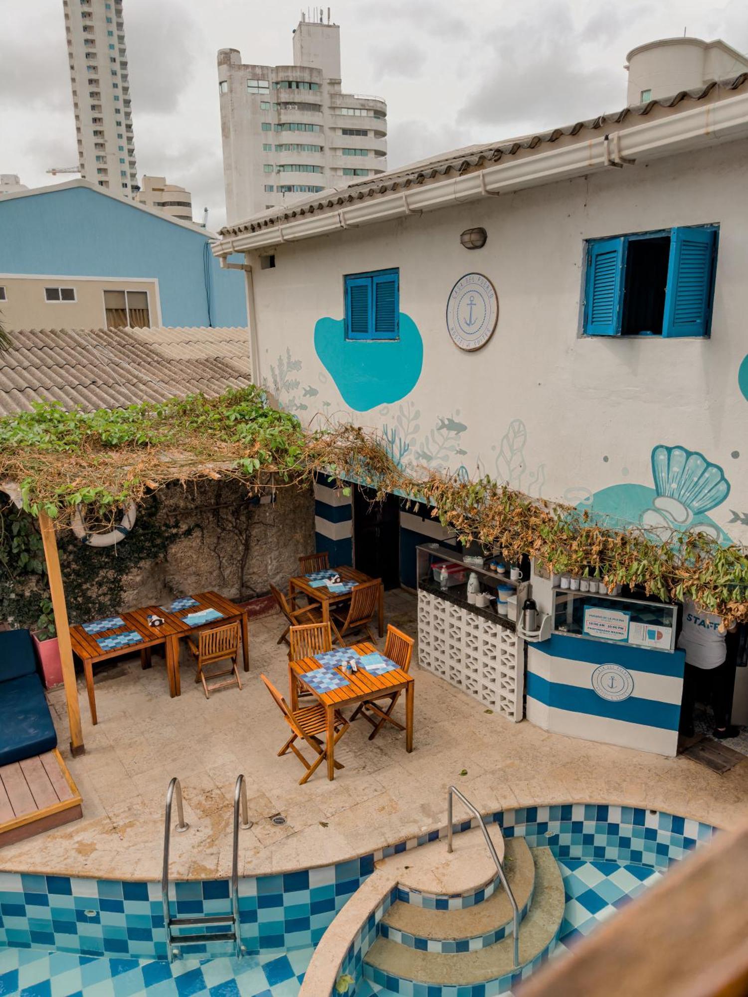 Casa Del Puerto Hostel & Suites Cartagena Kültér fotó