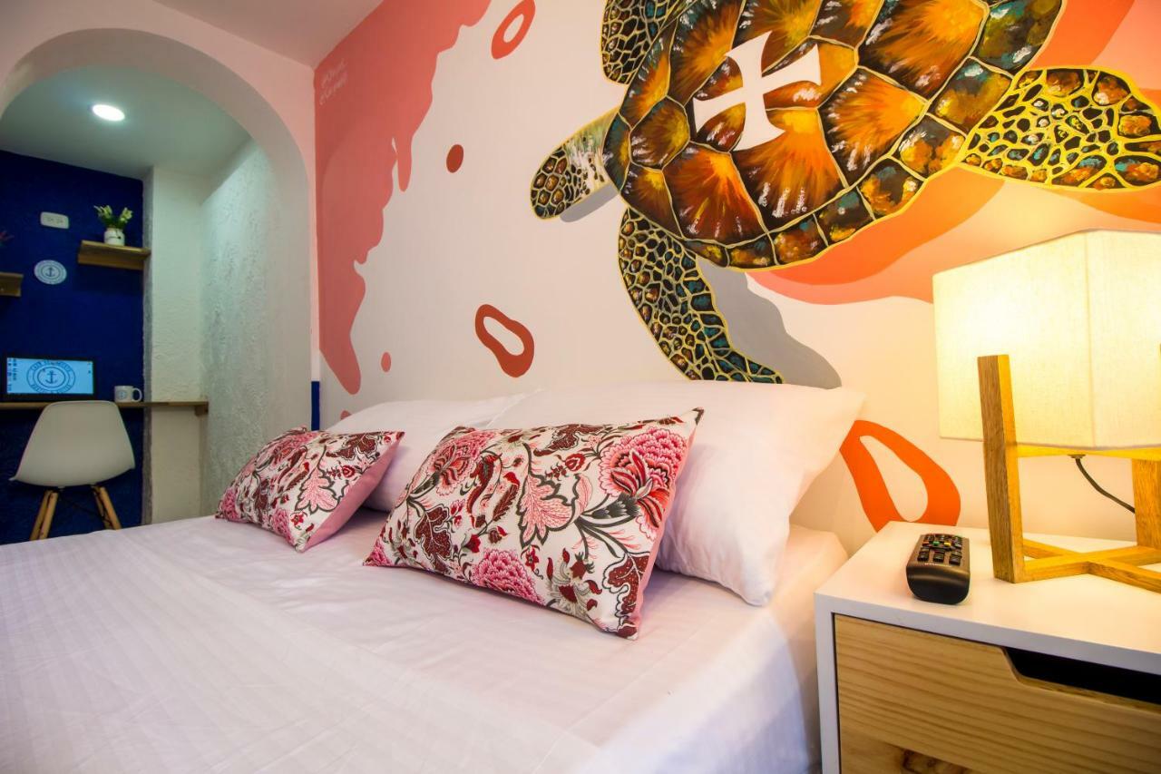 Casa Del Puerto Hostel & Suites Cartagena Kültér fotó