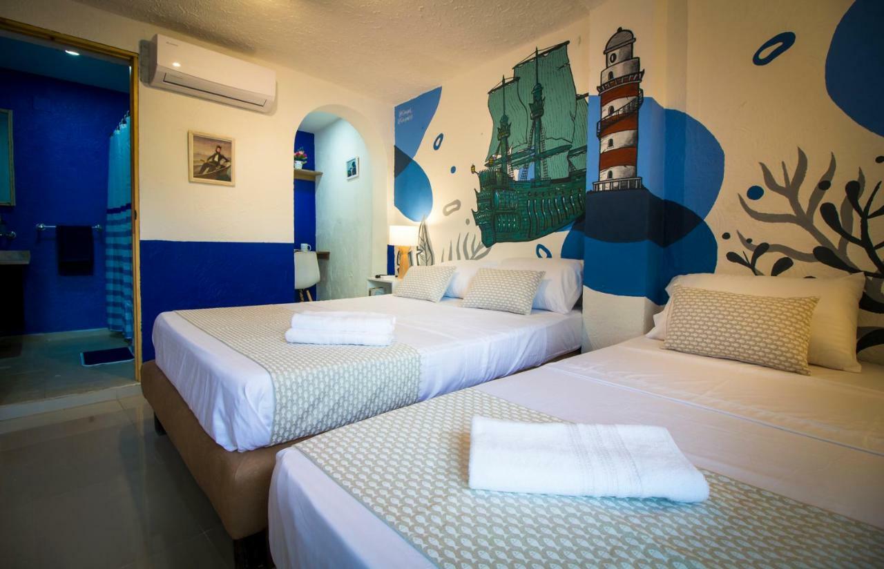 Casa Del Puerto Hostel & Suites Cartagena Kültér fotó