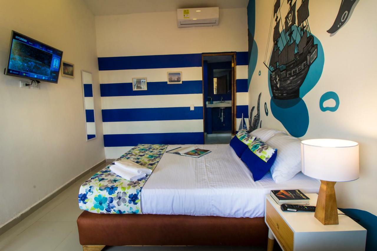 Casa Del Puerto Hostel & Suites Cartagena Kültér fotó