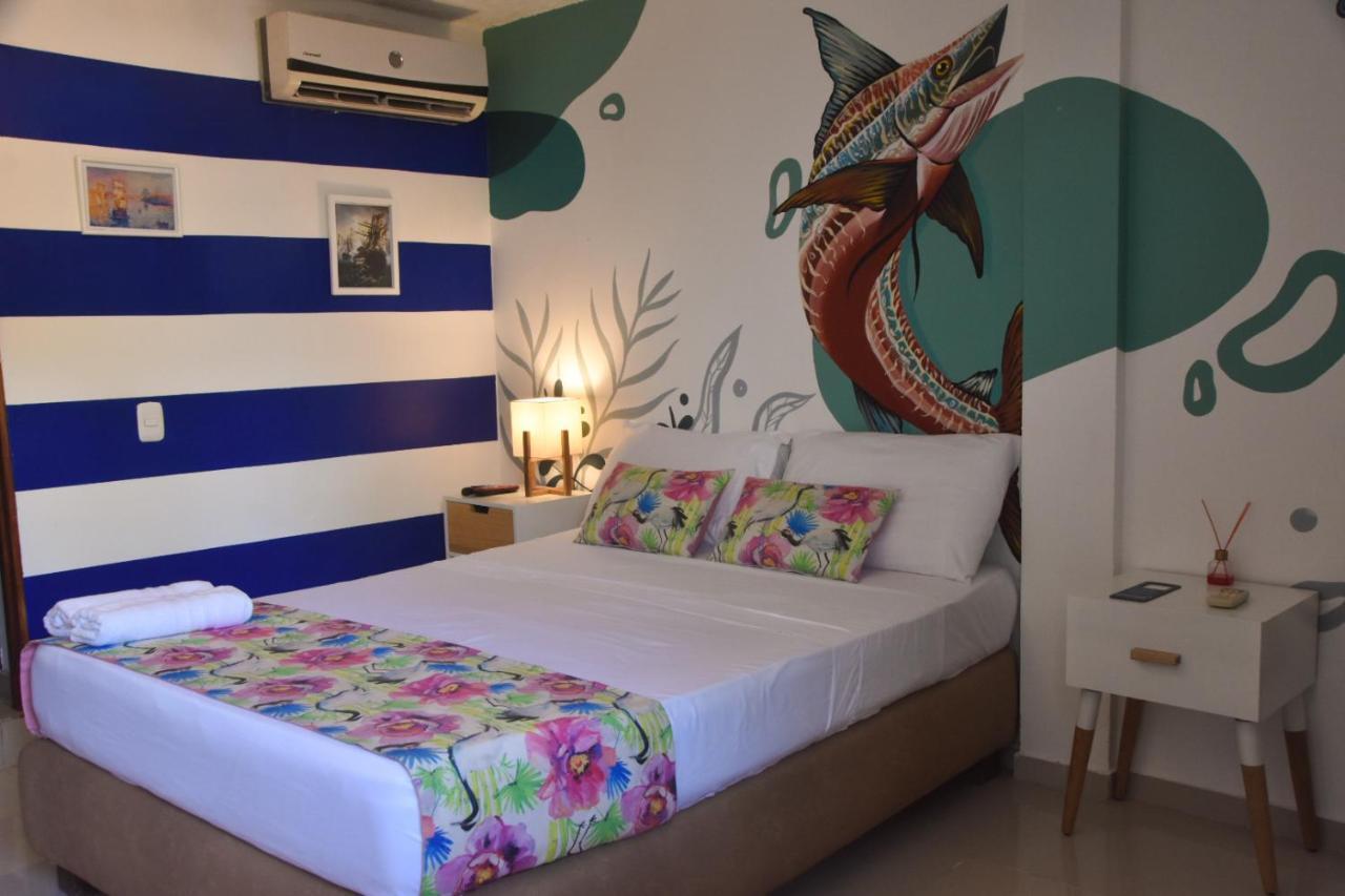 Casa Del Puerto Hostel & Suites Cartagena Kültér fotó